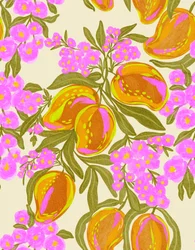 Vibrant Mango Blooms