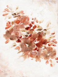 Warm Abstract Florals