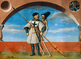 Death and Teutonic Knight