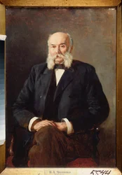 Portrait of the Author I. Goncharov
