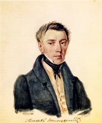 Portrait of Decembrist Alexander Yushnevsky