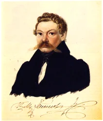 Portrait of Decembrist Pyotr Mukhanov