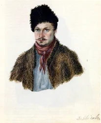 Portrait of Decembrist Vasily Davydov
