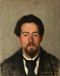Portrait of the Author Anton Chekhov