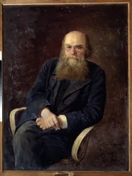 Portrait of the Author N.N. Zlatovratsky (1845-1911)