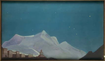 Hemis, Monastery / Painting by N.K.Roerich