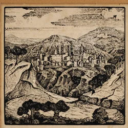 Illustration for the Italian Poems by Alexander Blok