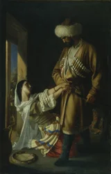 Leila and Khadji Abrek After the poem by M. Lermontov