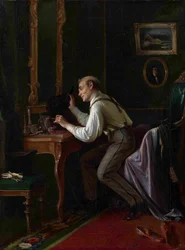 At the Dressing Table, 1872