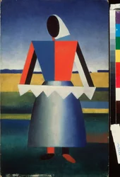 Woman with a Saw