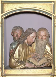 St. James the Minor, St. Philip and St. Barnabas, from the Isenheim Altarpiece, c.1490