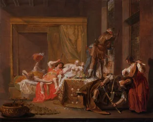 Scene from the Wedding of Messalina and Gaius Sillius