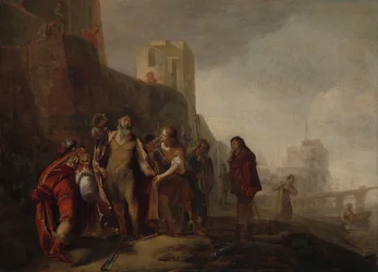 The Legates of Alexander the Great Investing the Gardener Abdalonymus