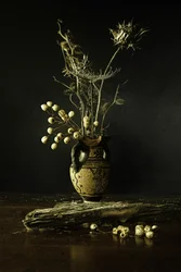 Earthy Botanical Still Life