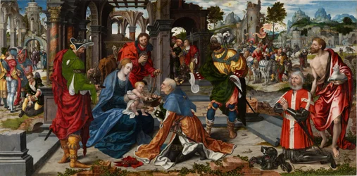 The Adoration of the Magi with the Donor Philippe de Villiers de l’Isle-Adam