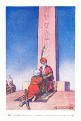 He Rushed Forwards, Clasping the Great Chief