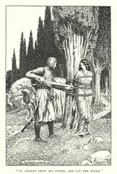 St George Drew His Sword, and Cut the Bonds