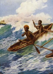 A "Dug-Out" with Outriggers