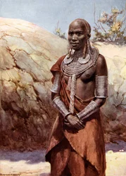 Masai Woman: British East Africa