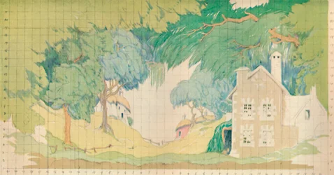 Stage Setting for The Faithful Shepherdess