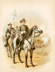On the Eve of Gettysburg - General Lee Directing the Battle