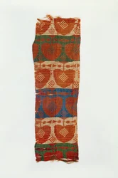 Band with decorative motifs of stylised trees