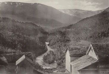 Looking East from Stalheim Hotel