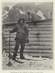 Photograph by Mr Jackson of Nansen at Cape Flora