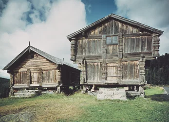 Peasant houses, built c.1712