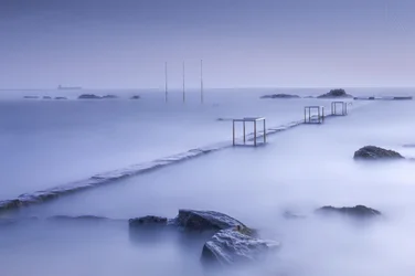 Tranquil Coastal Mist