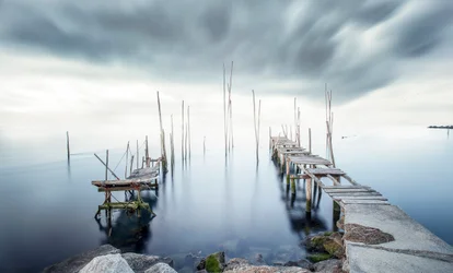 Weathered Dock Calm