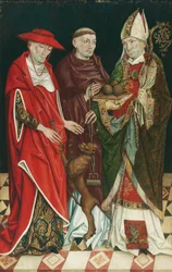 Saints Jerome, Leonard, and Nicholas
