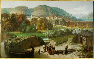 Roman Villa Built at the Foot of the Dauphiné Alps, Some Time After the Conquest of Gaul