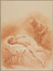Nymph and Faun