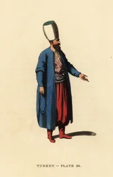 Officer of the Janissaries or Ottoman infantry