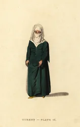 Turkish woman of Constantinople