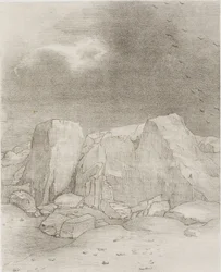 And He Discerns an Arid, Knoll-Covered Plain, plate 7 of 24