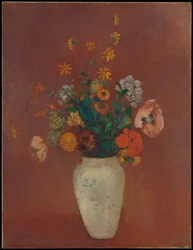 Bouquet in a Chinese Vase
