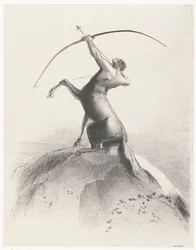 Centaur Aiming at the Sky