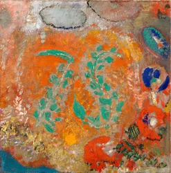 Composition. Flowers without Vase