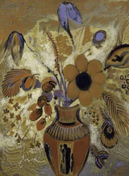Etruscan Vase with Flowers