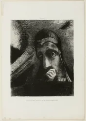 Face of Mystery (In my dream I saw in the Sky a FACE OF MYSTERY), plate 1 from Homage to Goya