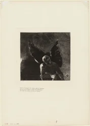 Glory and Praise to You, Satan, in the Heights of Heaven, Where You Reigned, and in the Depths of Hell, Where, Vanquished, You Dream in Silence! (plate 8 of 9)