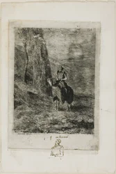 Horseman Waiting