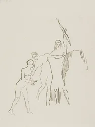 Immediately Three Goddesses Arise, plate 11 of 24