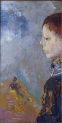 Portrait of Ari Redon on the Marine Pass