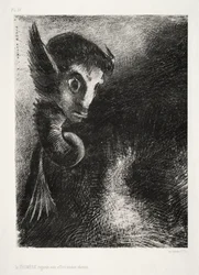 The Night: The Chimera Gazed at All Things with Fear, 1886