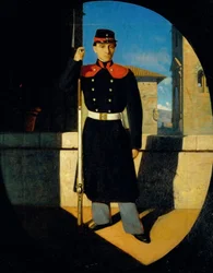Soldiers of the Tuscan National Guard, c.1860-61