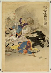 A Cavalry Battle, Manchuria