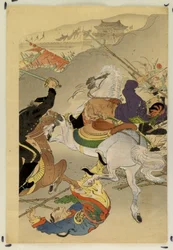 A Cavalry Battle, Manchuria